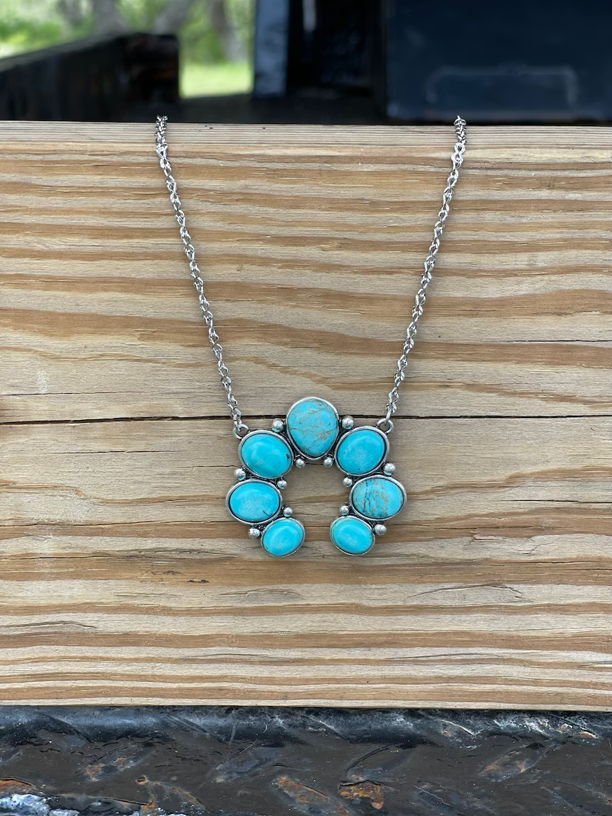 Turquoise Squash Necklace