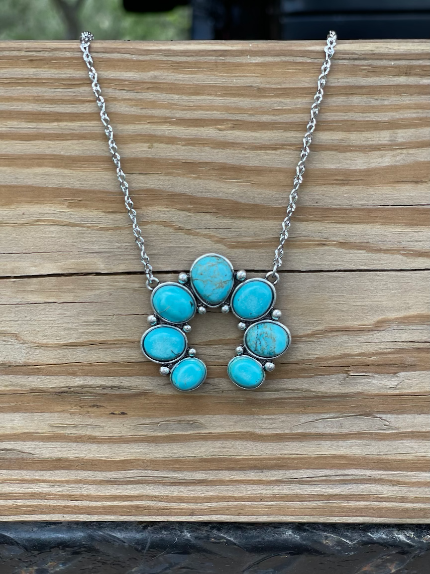 Turquoise Squash Necklace